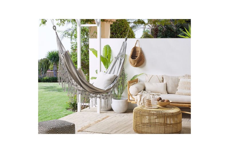 Hammock Rocca - Ljusgrå - Utemöbler - Utesoffa - Hängmatta