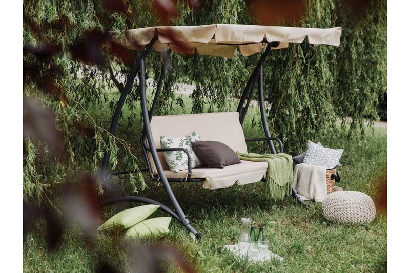Temple Hängsoffa 190 cm - Beige - Utemöbler - Utesoffa - Hammock