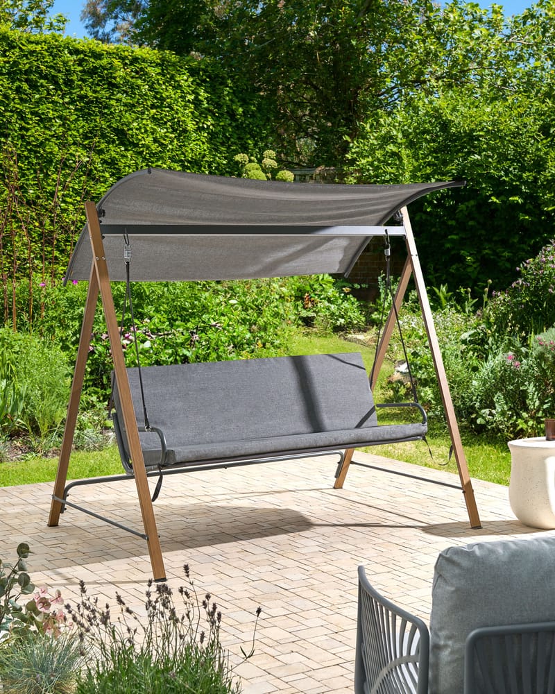 Hammock utomhus Bonagia Stål - Grå/Brun - Utemöbler - Utesoffa - Hammock