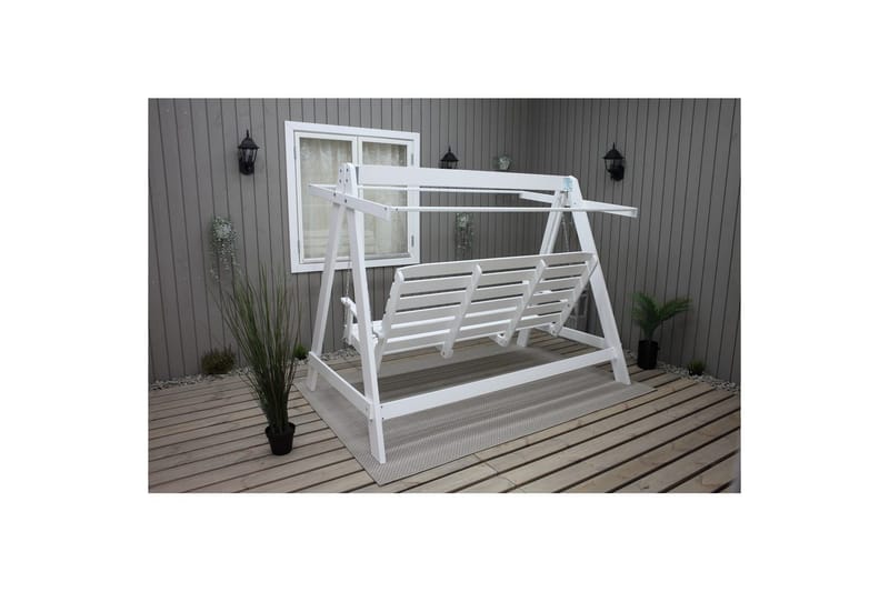 Hammock Pelle utan Tak - Vit - Utemöbler - Utesoffa - Hammock