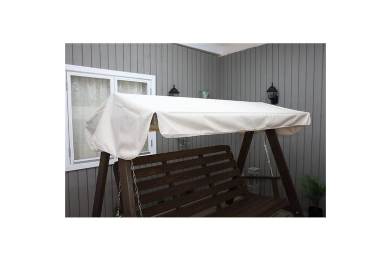 Hammock Pelle med Tak - Brun & Beige - Utemöbler - Utesoffa - Hängsoffa