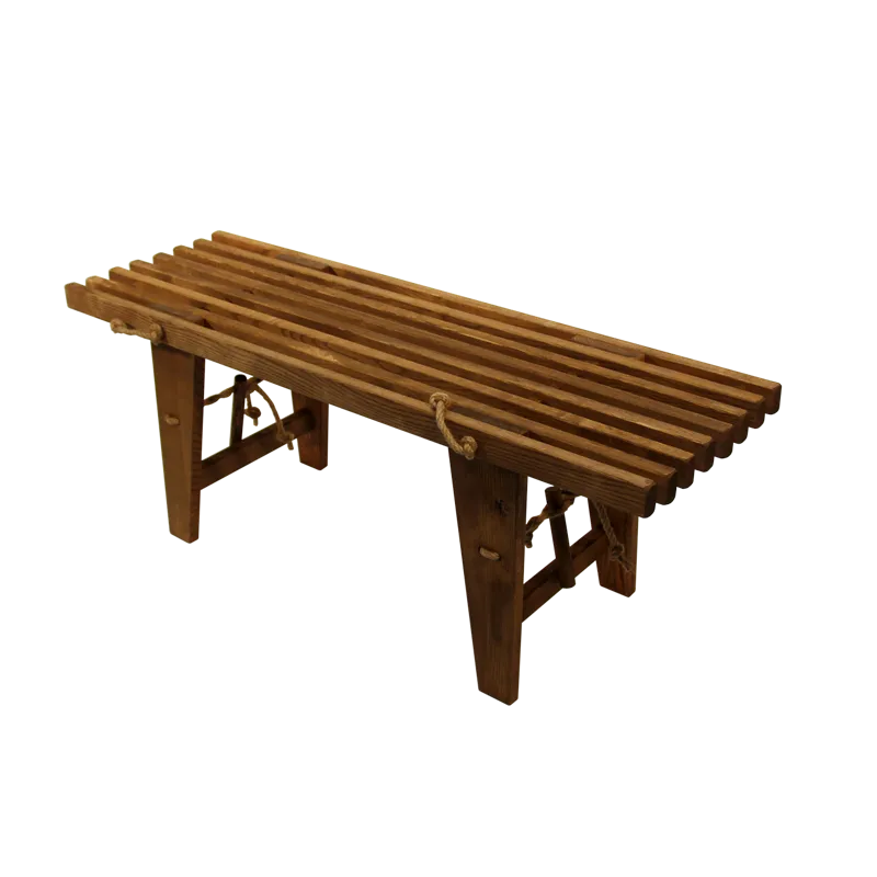 Hillerstorp Ecobench Bänk Utomhus 120 cm Ask Brun Oljad - Ask Brun Oljad - Utemöbler - Utesoffa - Trädgårdsbänk & utebänk