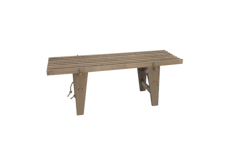 Hillerstorp Ecobench  Bänk Utomhus 120 cm Ask Grå Oljad, Ask Grå Oljad