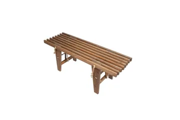 Hillerstorp Ecobench Bänk Utomhus 120 cm Furu Brun Oljad