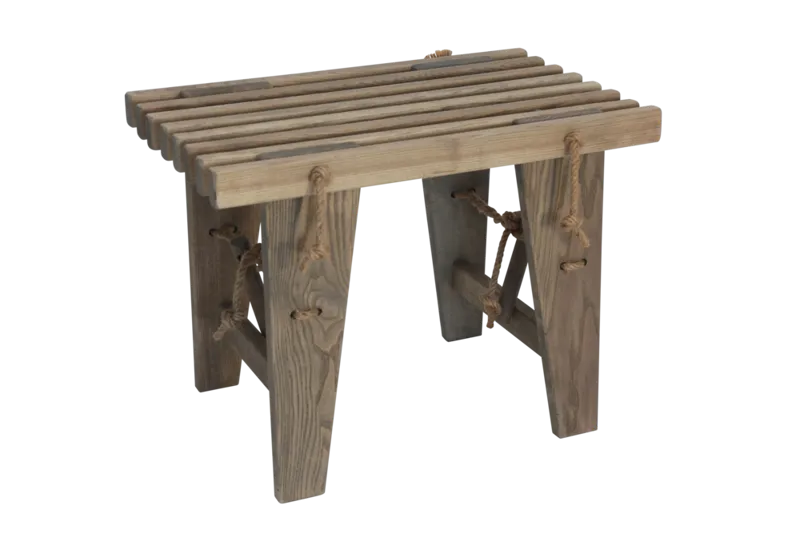 Hillerstorp Ecobench Bänk Utomhus 60 cm Ask oljad grå - Ask oljad grå - Utemöbler - Utesoffa - Trädgårdsbänk & utebänk