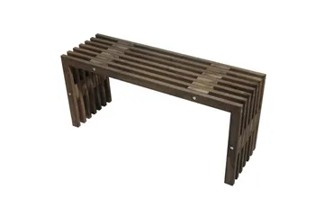 Hillerstorp EcoFurn Bänk Utomhus 100 cm Furu grå oljad