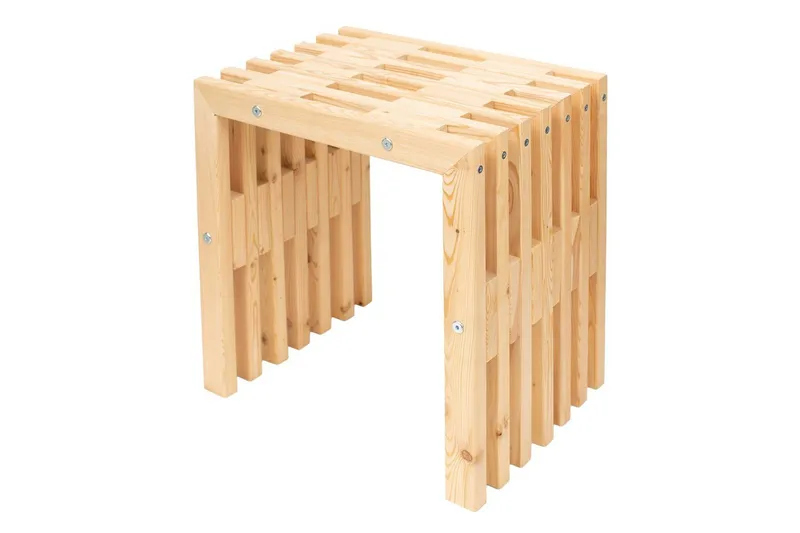 Hillerstorp EcoFurn Bänk Utomhus 45 cm Lärk - Lärk - Utemöbler - Utesoffa - Trädgårdsbänk & utebänk