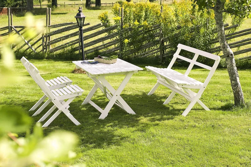 Hillerstorp Torpet Utesoffa 2-sits Vit - Vit - Utemöbler - Utesoffa