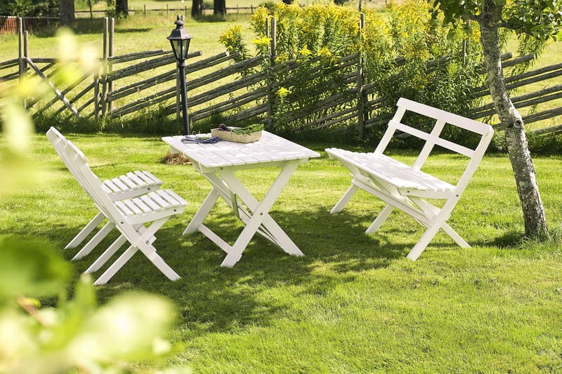 Hillerstorp Torpet Utesoffa 2-sits Vit - Vit - Utemöbler - Utesoffa