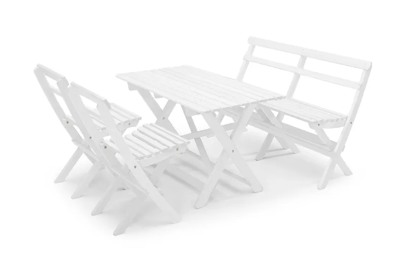 Hillerstorp Torpet Utesoffa 2-sits Vit - Vit - Utemöbler - Utesoffa