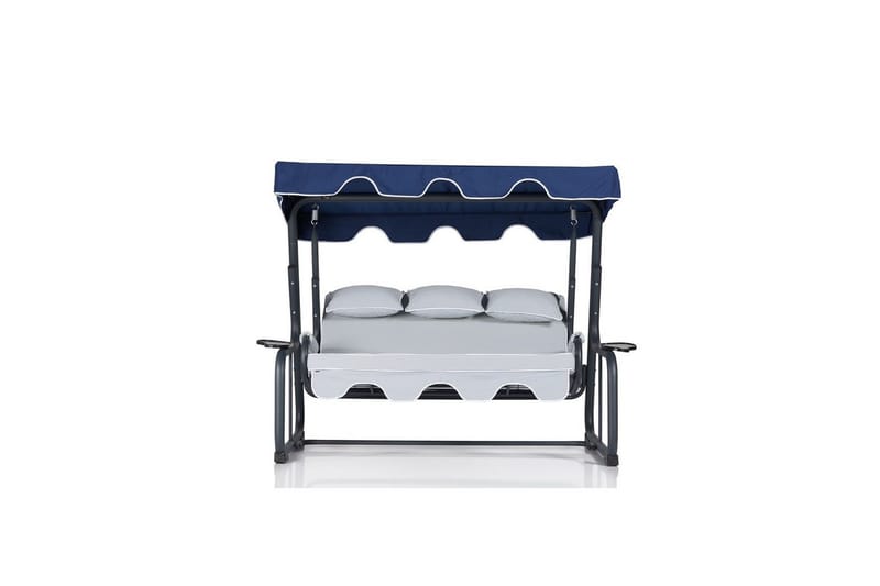 Jaudling Hängsoffa Utomhus 3-sits - Multifärgad - Utemöbler - Utesoffa - Hängsoffa