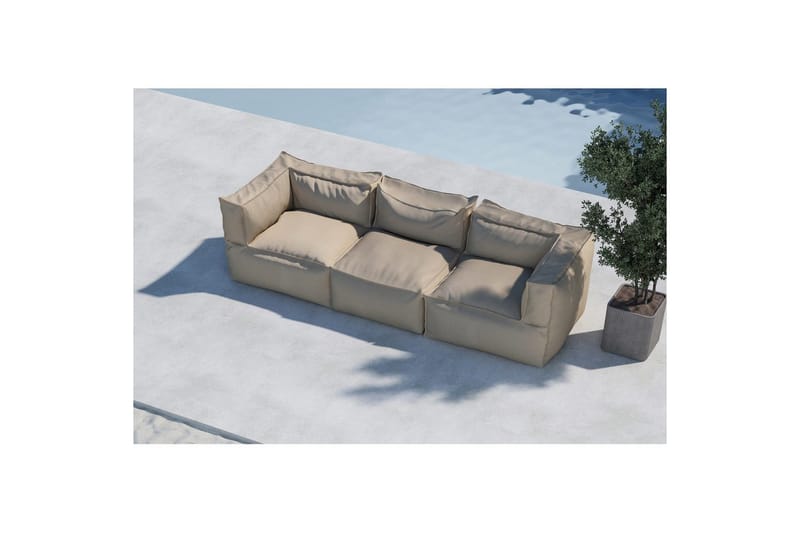 Loungegrupp Rambo 2+1 - Utemöbler - Utesoffa - Trädgårdssoffa