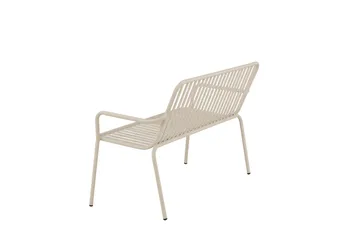 Peking Utebänk - Beige - Utemöbler - Utesoffa - Trädgårdsbänk & utebänk