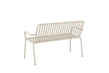 Peking Utebänk - Beige - Utemöbler - Utesoffa - Trädgårdsbänk & utebänk