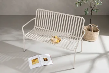 Peking Utebänk - Beige - Utemöbler - Utesoffa - Trädgårdsbänk & utebänk
