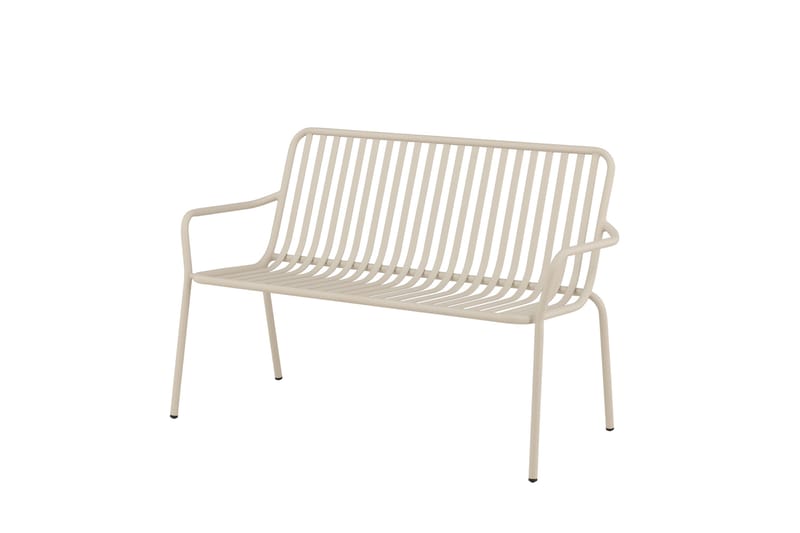 Peking Utebänk - Beige - Utemöbler - Utesoffa - Trädgårdsbänk & utebänk