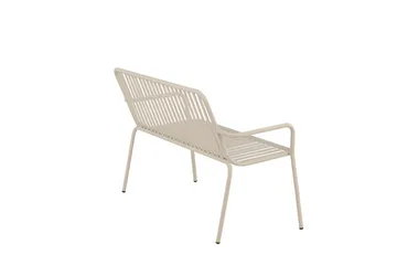 Peking Utebänk - Beige - Utemöbler - Utesoffa - Trädgårdsbänk & utebänk