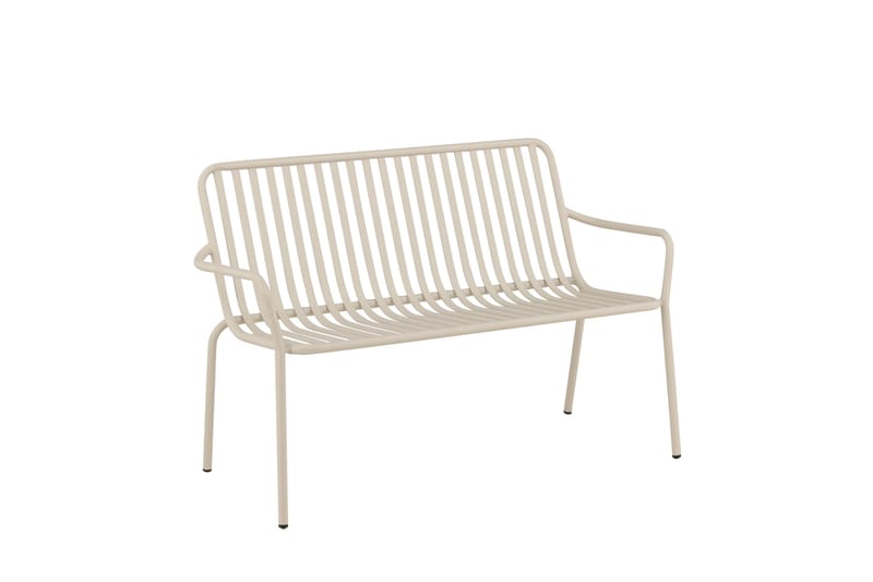 Peking Utebänk - Beige - Utemöbler - Utesoffa - Trädgårdsbänk & utebänk