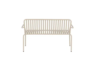 Peking Utebänk - Beige - Utemöbler - Utesoffa - Trädgårdsbänk & utebänk