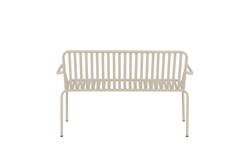 Peking Utebänk - Beige - Utemöbler - Utesoffa - Trädgårdsbänk & utebänk