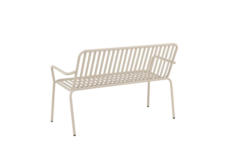 Peking Utebänk - Beige - Utemöbler - Utesoffa - Trädgårdsbänk & utebänk