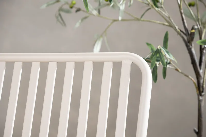 Peking Utebänk - Beige - Utemöbler - Utesoffa - Trädgårdsbänk & utebänk