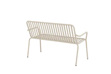 Peking Utebänk - Beige - Utemöbler - Utesoffa - Trädgårdsbänk & utebänk