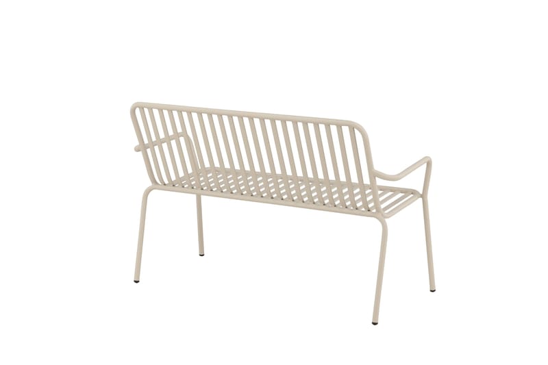 Peking Utebänk - Beige - Utemöbler - Utesoffa - Trädgårdsbänk & utebänk