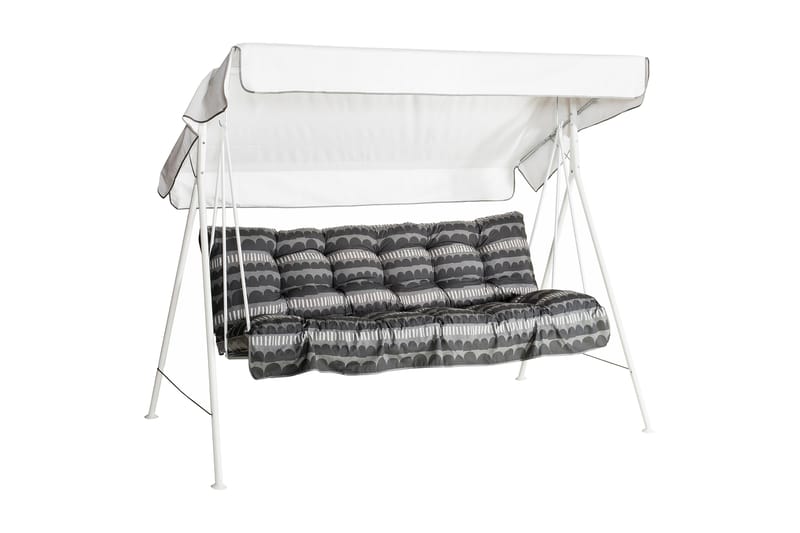 Riviera 3- pers. hammock, 83B - Vit/grå - Hammock