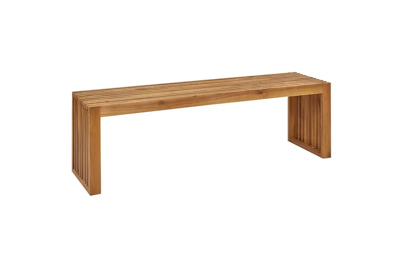 Set med 2 trädgårdsbänkar Sulzano - Utemöbler - Utesoffa - Trädgårdsbänk & utebänk