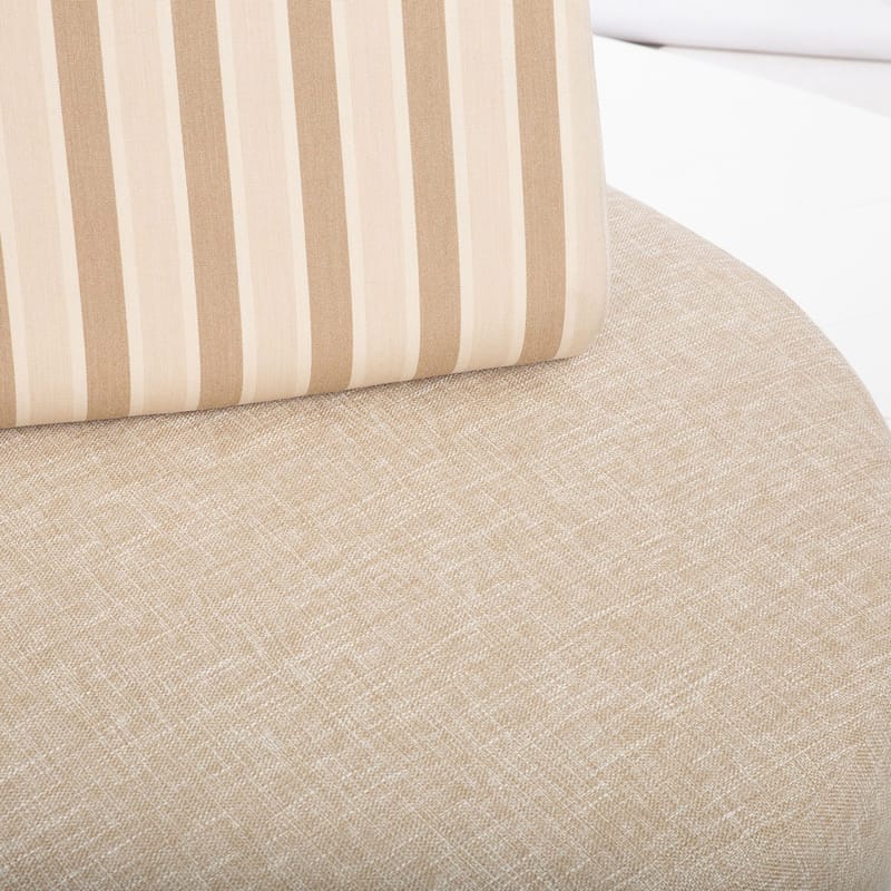 Soffa Amano 2-sits - Beige - Utemöbler - Utesoffa - Trädgårdssoffa