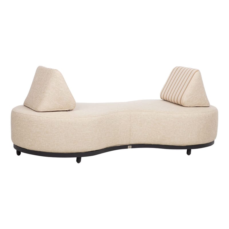 Soffa Amano 2-sits - Beige - Utemöbler - Utesoffa - Trädgårdssoffa