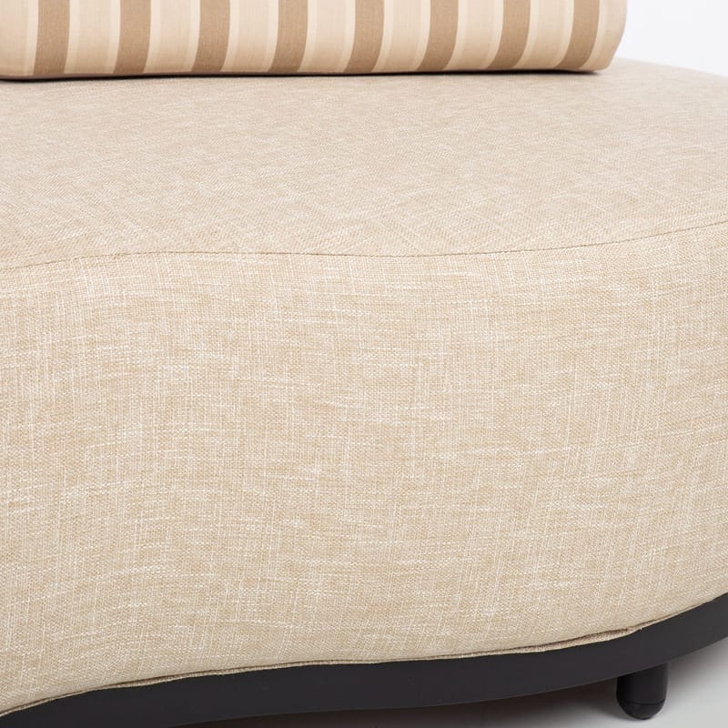 Soffa Amano 2-sits - Beige - Utemöbler - Utesoffa - Trädgårdssoffa