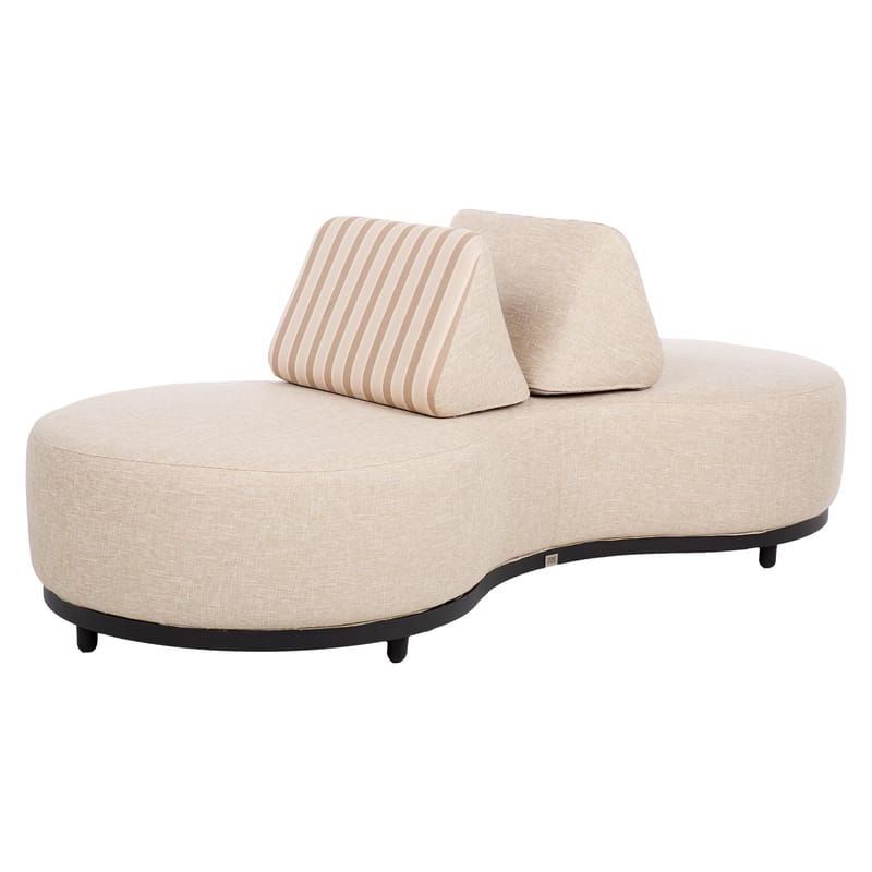 Soffa Amano 2-sits - Beige - Utemöbler - Utesoffa - Trädgårdssoffa