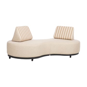Soffa Amano 2-sits - Beige - Utemöbler - Utesoffa - Trädgårdssoffa