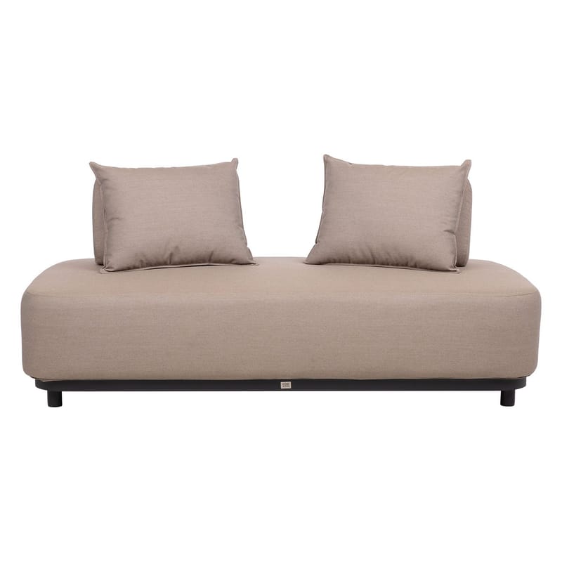 Soffa Amore 2-sits - Beige - Utemöbler - Utesoffa - Trädgårdssoffa