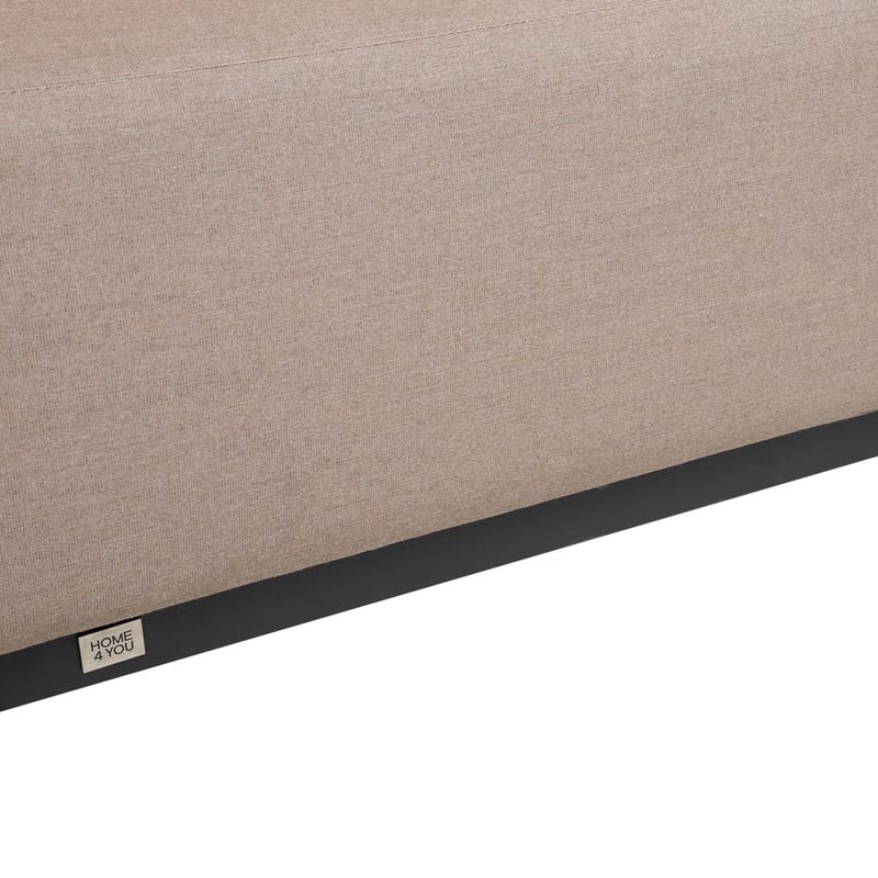 Soffa Amore 2-sits - Beige - Utemöbler - Utesoffa - Trädgårdssoffa