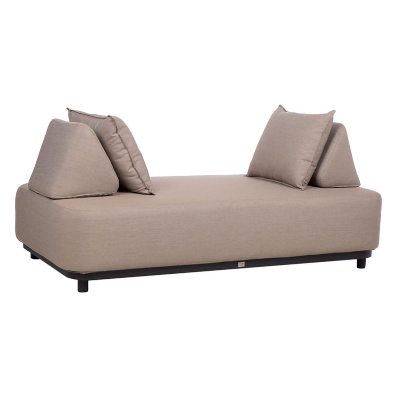 Soffa Amore 2-sits - Beige - Utemöbler - Utesoffa - Trädgårdssoffa