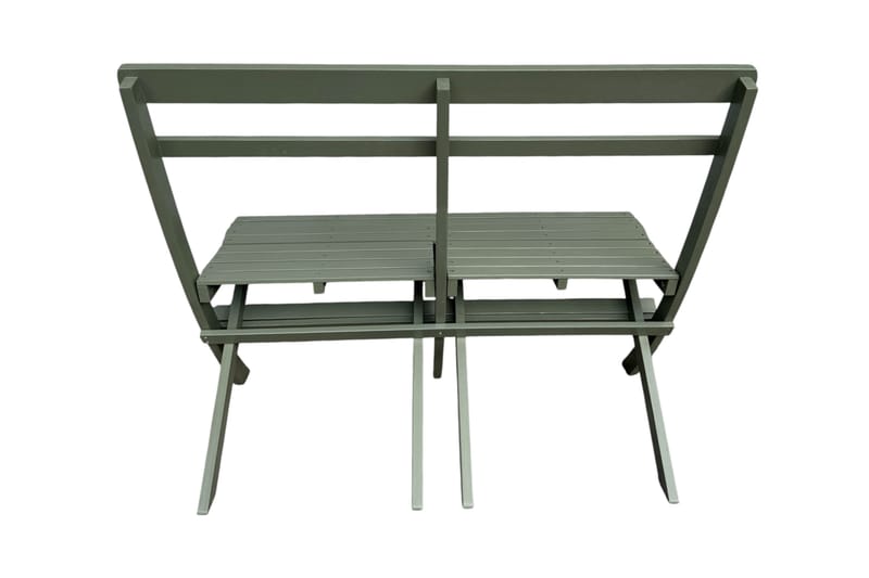 Soffa utomhus 110x60x89 cm - Grön - Utemöbler - Utesoffa - Trädgårdsbänk & utebänk