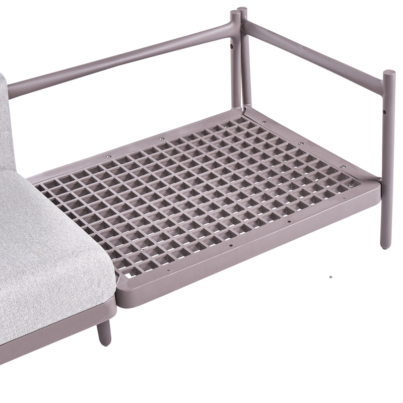 Soffa utomhus 2-Sits Ferretti - Grå/Beige - Utemöbler - Utesoffa