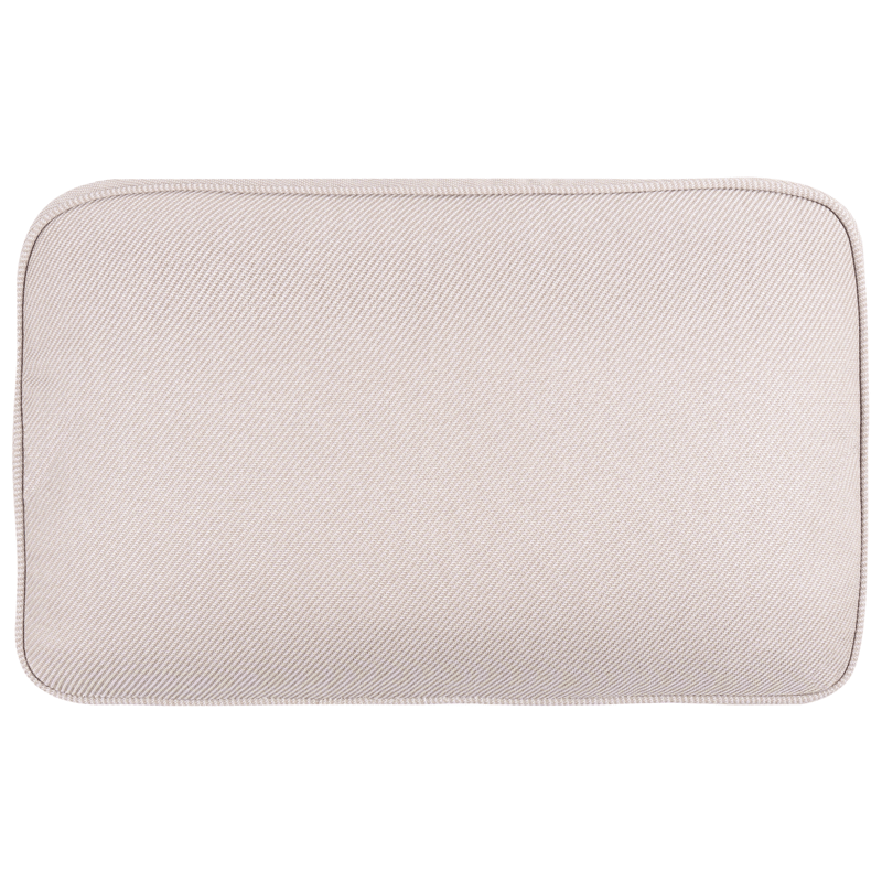 Soffa utomhus 2-Sits Omegana Utan Armstöd Konstrotting - Beige/Svart - Utemöbler - Utesoffa