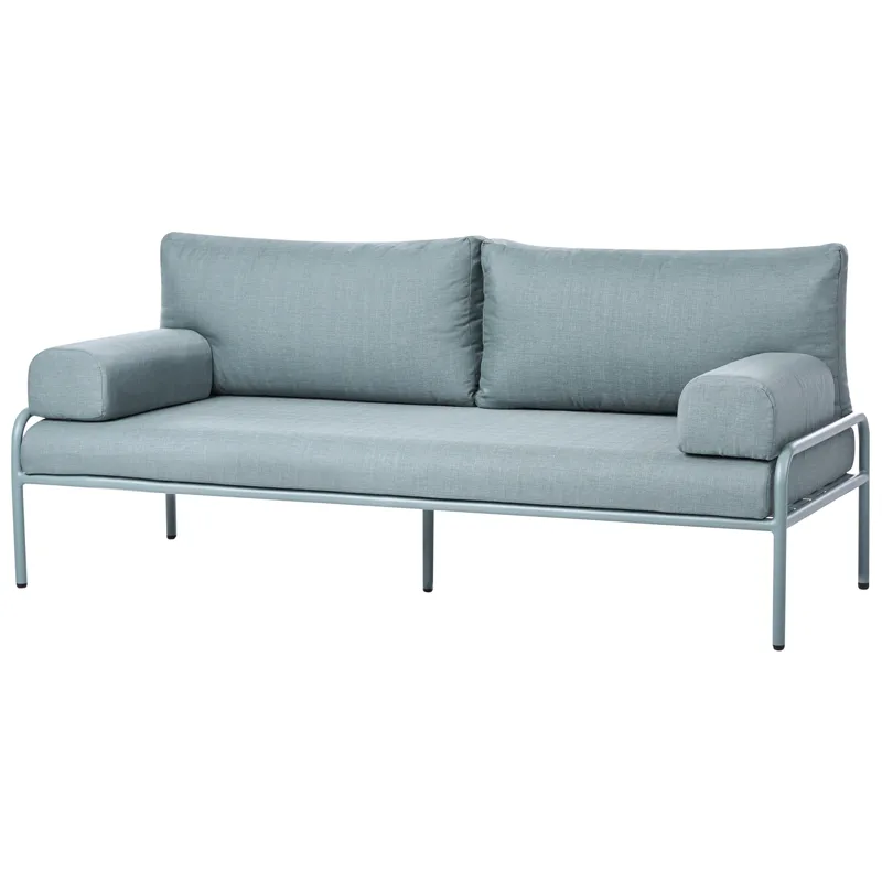 Soffa utomhus 2-Sits Solofra - Grön - Utemöbler - Utesoffa