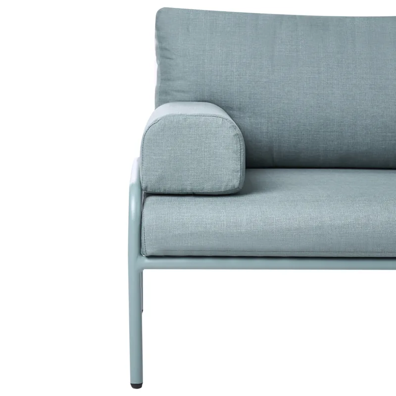 Soffa utomhus 2-Sits Solofra - Grön - Utemöbler - Utesoffa