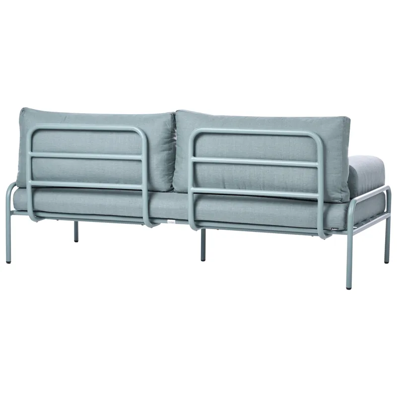 Soffa utomhus 2-Sits Solofra - Grön - Utemöbler - Utesoffa