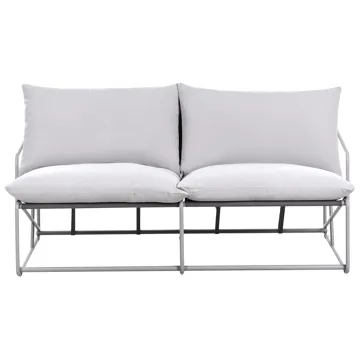 Soffa utomhus 2-Sits Ponte - Grå - Utemöbler - Utesoffa