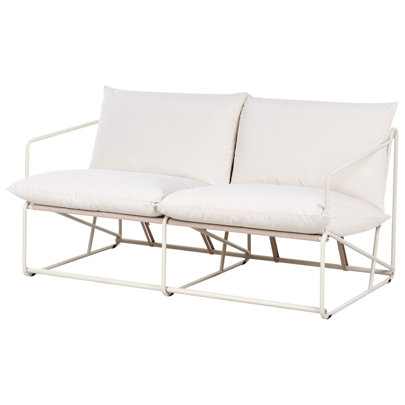 Soffa utomhus 2-Sits Ponte - Taupe/Beige - Utemöbler - Utesoffa