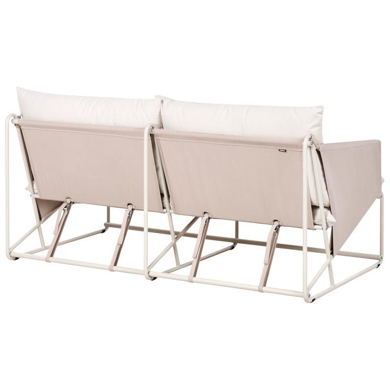 Soffa utomhus 2-Sits Ponte - Taupe/Beige - Utemöbler - Utesoffa