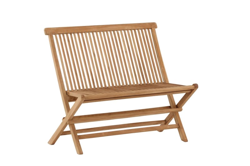 Soffbänk Ghana 100 cm Utomhus - Natur - Utemöbler - Utesoffa - Trädgårdsbänk & utebänk