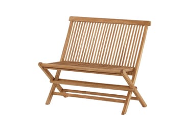 Soffbänk Ghana 100 cm Utomhus - Natur - Utemöbler - Utesoffa - Trädgårdsbänk & utebänk