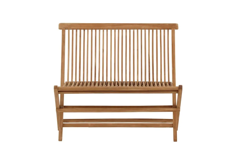 Soffbänk Ghana 100 cm Utomhus - Natur - Utemöbler - Utesoffa - Trädgårdsbänk & utebänk